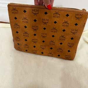 MCM Brown Leather Bag